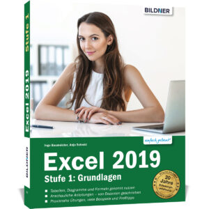 Excel 2019 Stufe 1: Grundlagen Buch Cover