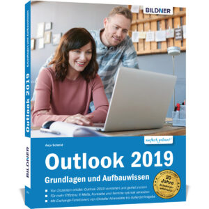 Outlook 2019 - Grundlagen und Aufbauwissen Buch Cover