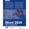 Word 2019 - Stufe 2: Aufbauwissen Buch Backcover