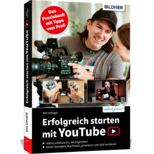 Erfolgreich starten mit YouTube Buch Cover (100506)