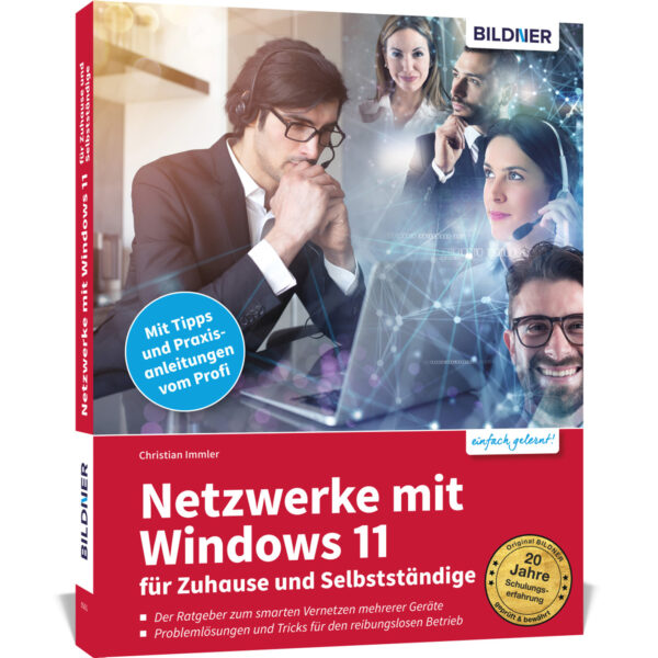 Netzwerke mit Windows 11 Buch Cover (100561)