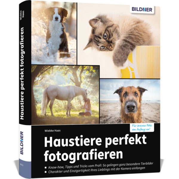 Haustiere perfekt fotografieren Buch Cover (100513)