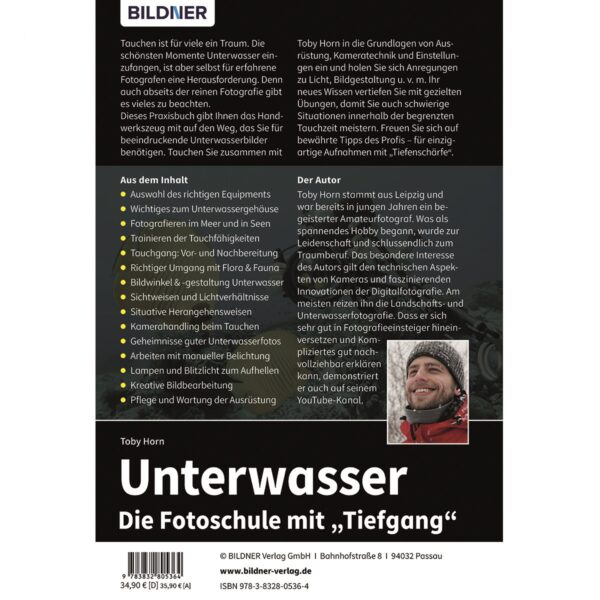 Unterwasser Buch Backcover (100563)