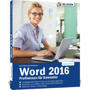 Word 2016 – Profiwissen für Anwender Buch Cover (100197)