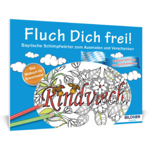 Malbuch: Fluch Dich frei! Rindviech Cover (100232)