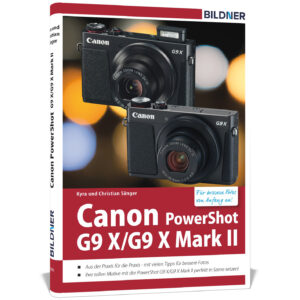 Canon PowerShot G9 X/G9 X Mark II Buch Cover (100293)