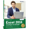 Excel 2016 Grundlagen für Einsteiger Buch Cover (100313)