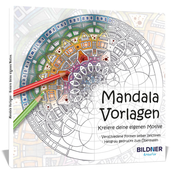 Mandala Vorlagen - Kreiere deine eigenen Motive Cover (100351)