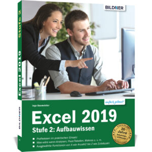 Excel 2019 – Stufe 2: Aufbauwissen Buch Cover (100368)