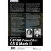 Canon PowerShot G5 X Mark II Buch Backcover (100392)