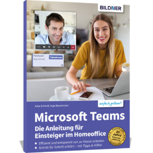 Microsoft Teams - Die Anleitung für Einsteiger im Homeoffice Buch Cover (100445)