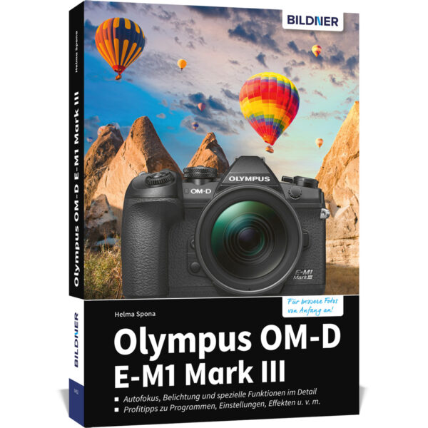 Olympus OM-D E-M1 Mark III Buch Cover (100452)