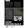 Canon EOS M50 Mark II Buch Backcover (100499)