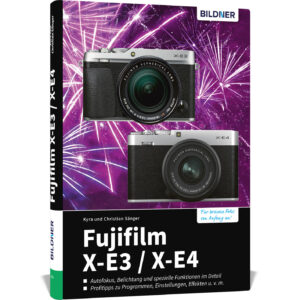 Fujifilm X-E3 / X-E4 Buch Cover (100509)