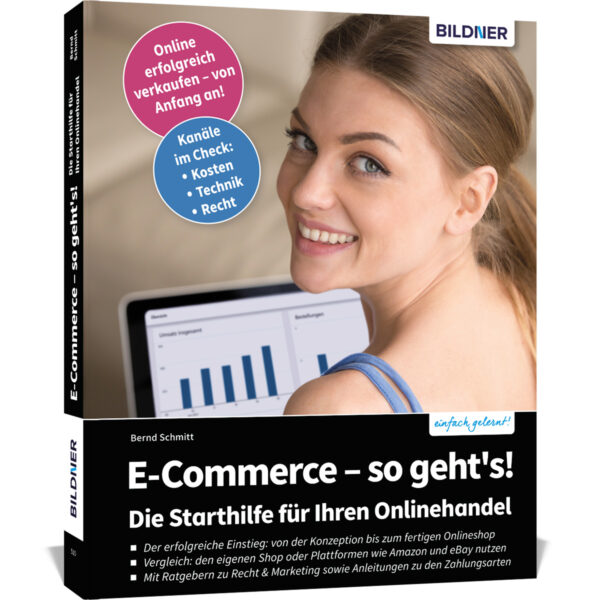 E-Commerce – so geht’s! Buch Cover (100510)