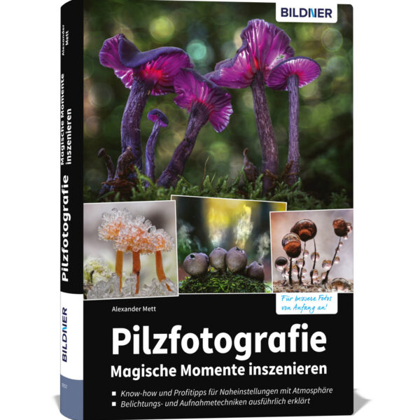 Pilzfotografie Buch Cover (100557)