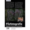 Pilzfotografie Buch Backcover (100557)