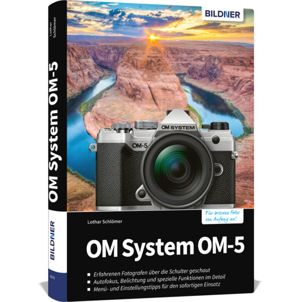 OM System OM-5 Buch Cover (100610)