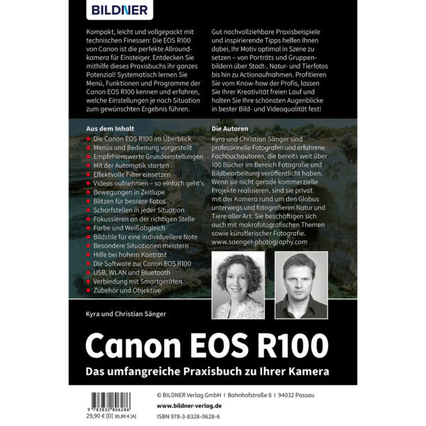 Canon EOS R100 Buch Backcover (100643)