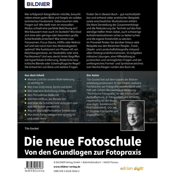 Die neue Fotoschule Buch Backcover (100674)