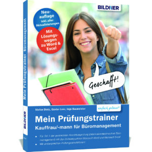 Mein Prüfungstrainer Kauffrau/-mann für Büromanagement Buch Cover (100348)