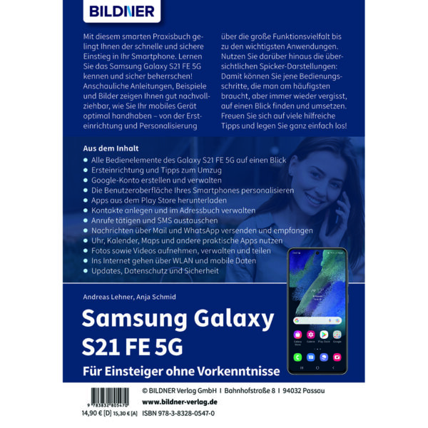 Samsung Galaxy S21 FE Buch Backcover (100574)