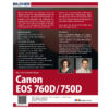 Canon EOS 760D / 750D Buch Backcover (100183)