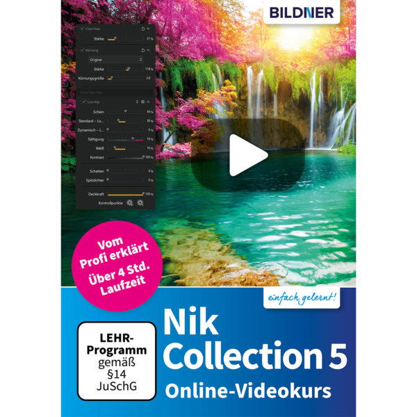 Nik Collection 5 Online-Videokurs Cover (150002-VK)