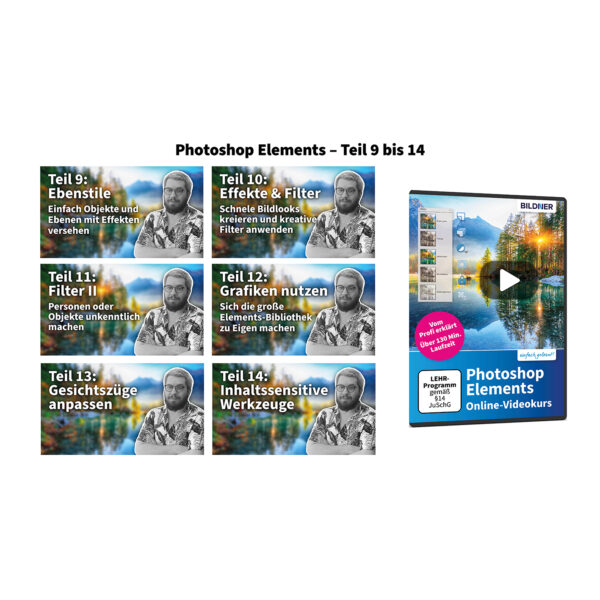 Photoshop Elements Online-Videokurs Collage 2 (150001-VK)