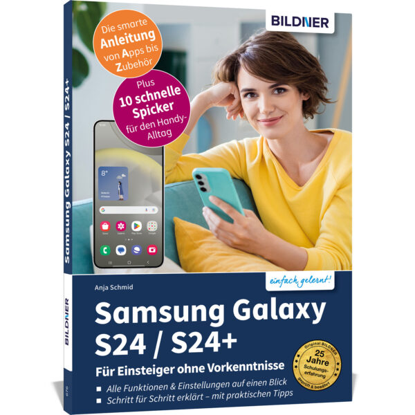 Samsung Galaxy S24/S24+ Buch Cover (100676)