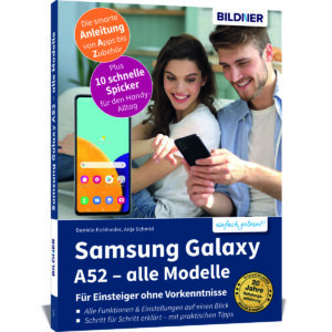 Samsung Galaxy A52 alle Modelle Buch Cover (100501)