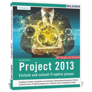 Project 2013 - Einfach und schnell Projekte planen Buch Cover (100136)