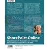 Sharepoint Online - Das umfassende Praxisbuch zur zentralen Datendrehscheibe in Microsoft 365 Buch Backcover (100695)